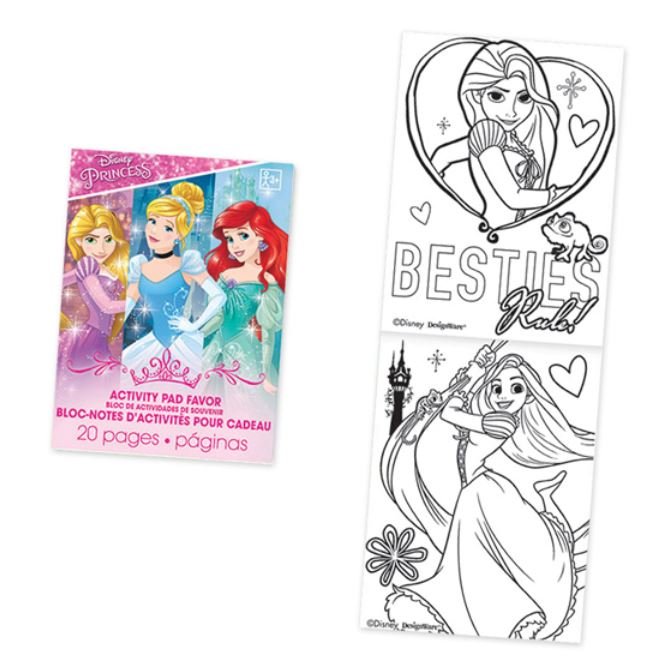 Sherman Dental PRINCESS ACTIVITY PAD