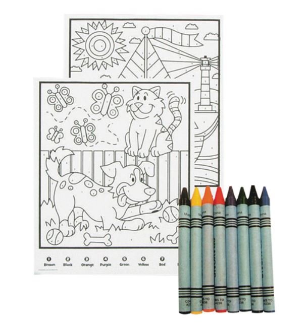 Sherman Dental COLOR BY NUMBERS PICTURES