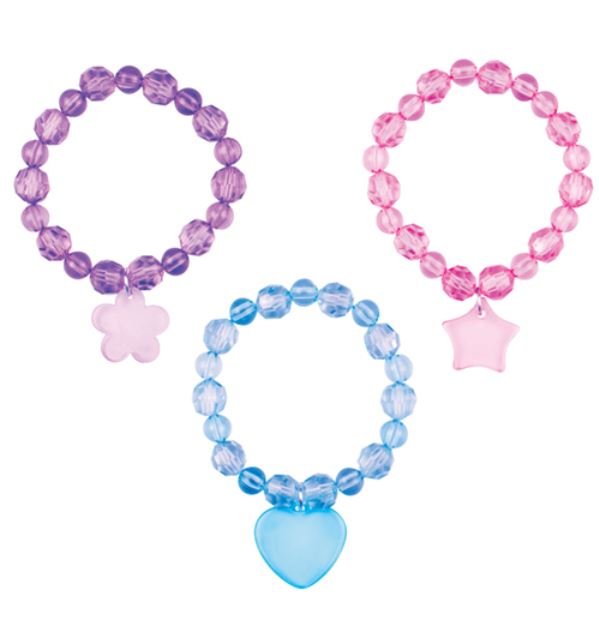 Sherman Dental PASTEL BEAD BRACELET-ASSORTED