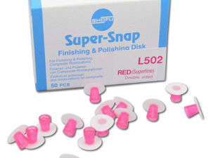 Super-Snap Contouring Superfine (red) double sided disks, 50/box
