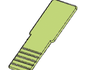 Sirona- XIOS PLUS Posterior Sensor Holder Tab, Green, 100/Pk. Disposable Intraoral