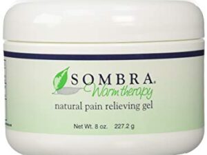 Sombra Warm Therapy Natural Pain Relieving Gel, 8 oz. Jar