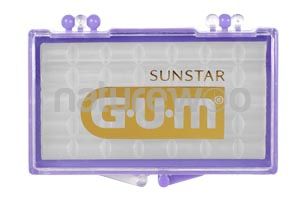 SUNSTAR GUM® ORTHODONTIC WAX - Wax, Mint, Vitamin E & Aloe, Pre-Cut Cubes