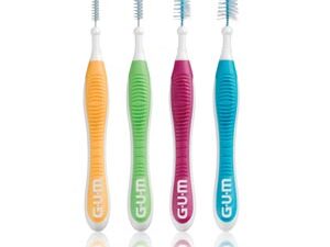 Sunstar Interdental Proxabrush Go-Between cleaners, Tight Tapered, 36/bx