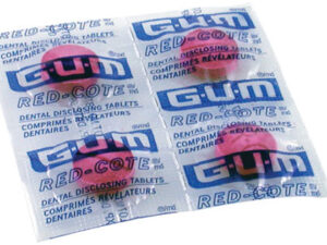 Sunstar GUM Red-Cote disclosing tablets 248 Tablets /box