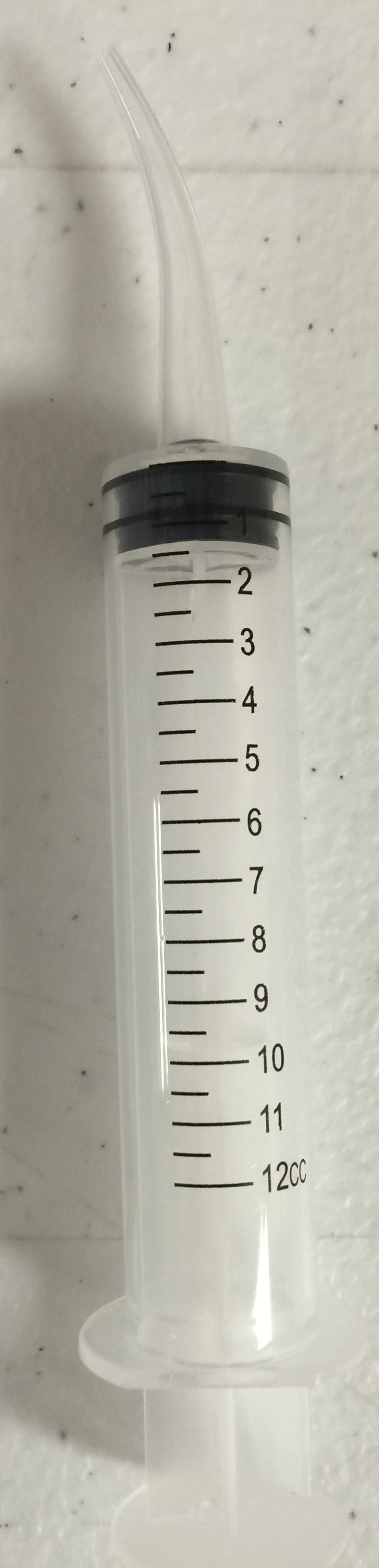 TM Global Curved tip Utility Syringe Monoject - 12cc / 12ml , 50/box