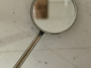 House Brand Mirror Cone Socket front surface #4 Plain 12/Box ( Mirror head ) Autoclaveable