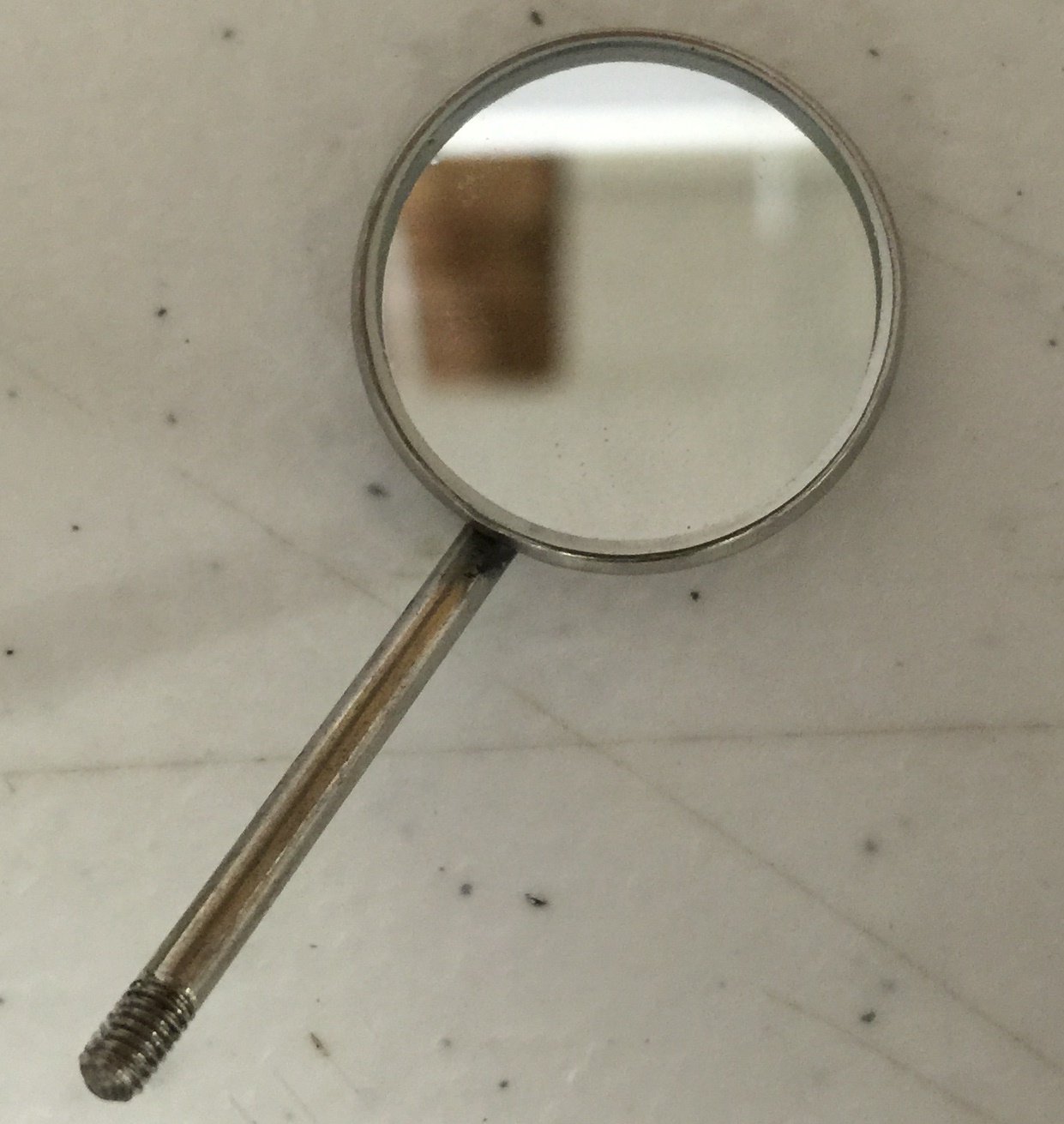 House Brand Mirror Cone Socket front surface #4 Plain 12/Box ( Mirror head ) Autoclaveable