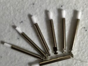Disposable Prophy Brush latch type White Nylon Tapered Polisher - 144/Box