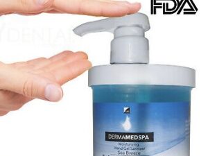 Derma MedSpa Moisturizing Hand Gel Sanitizer Sea Breeze 16 oz