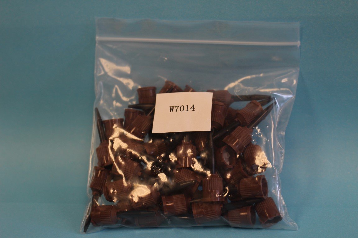 TMG Genuine MixPac Temporary Cement Mixing Tips Brown 1:1, 25/bag