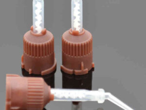 DENTAL MIXING TIPS With long Intra oral Endo Tip Brown/White 48/pk