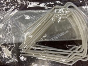 TMG Disposable Safety Glasses ( eye Shield ) White  Frame- 10pcs / Bag