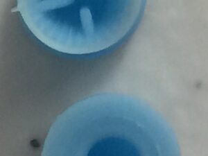 House Brand Disposable Prophy Cups- Snap-on regular cups Blue, 100/bag