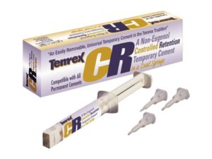 CR Kit, 7g Non-Eugenol, 7g Auto-Mix Dual Syringe, 15 Mixing Tip, Syringe of Releasing Agent
