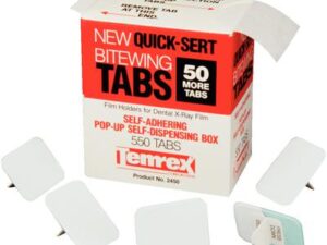 Bitewing Tabs, X-Ray Film Holders, Tab Style Dispenser, 550/Box