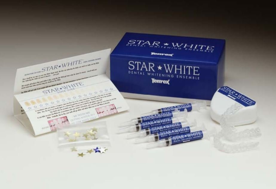 Star White TouchUp Kit - 6 Syringes, 3g ea, 16% Carbamide Peroxide
