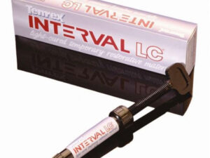 Interval LC Temporary Light Cured Filling Material, 4.5g Syringe