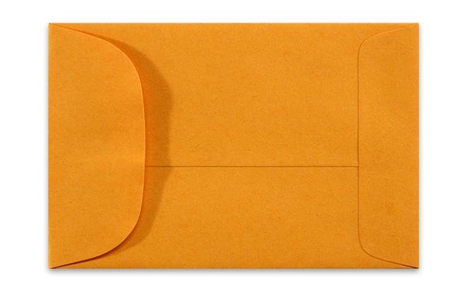 Coin Envelopes, 3 X-ray Film Storage, 2 1/2 x 4 3/8, 500/Box - KRAFT