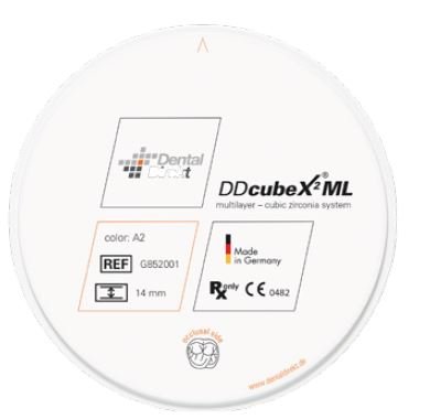 VITA DD cubeX²®98  Ø 98 x 12 mm 1 pc