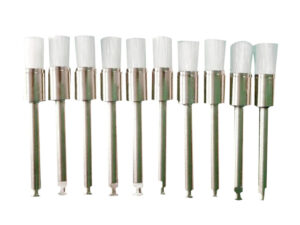 House Brand Prophy Prophy Brush Flat Style, Clear Nylon, 100pcs/Bag