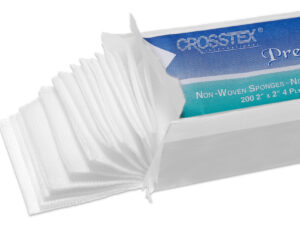 Crosstex 2" x 2" Premium 4 ply Non-Woven Sponges ( gauze ), Non-Sterile 4000 Case