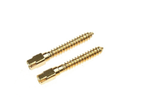 3D Dental Gold Screw Posts 12/Pk L1