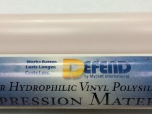 DEFEND LIGHT BODY VPS IMPRESSION MATERIAL REGULAR SET 1 X 50ML CARTRIDGES
