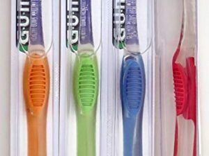 Sunstar GUM toothbrush Micro Tip; REGULAR ULTRA SOFT pack of 12